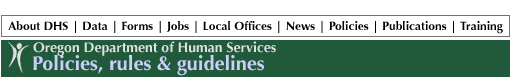 DHS Oregon Department of Human Services