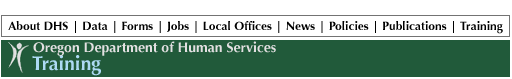 Oregon Department of Human Services Training